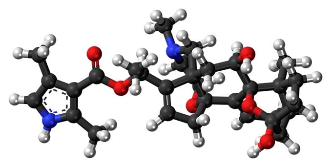 Das Gift der Frösche Batrachotoxin